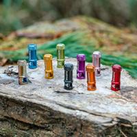 Granite juicy nipple cnc valve caps incl. tools - thumbnail