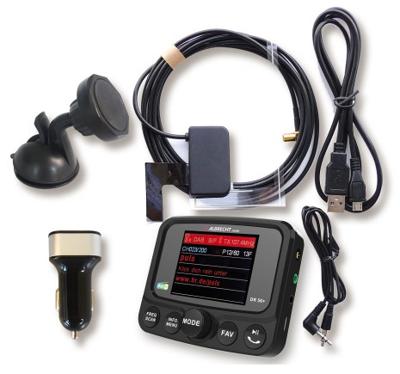 Albrecht DR56+ DAB+ ontvanger Zuignaphouder, Bluetooth muziekstreaming