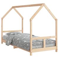 Kinderbedframe 80x200 cm massief grenenhout - thumbnail