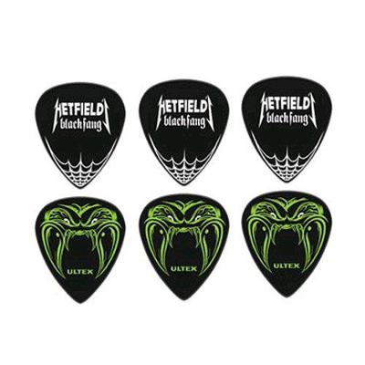 Dunlop PH112P114 Hetfield Black Fang plectrums 1.14mm (6 stuks)