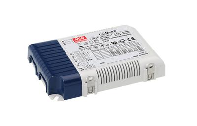 MEAN WELL LCM-40 LED-driver Constante stroomsterkte 42 W 0.35 - 1.05 A 2 - 80 V/DC PFC-schakeling, Overbelastingsbescherming, Dimbaar 1 stuk(s)
