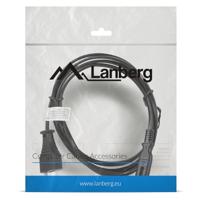 Lanberg CA-C7CA-10CC-0018-BK electriciteitssnoer Zwart 1,8 m C7 stekker CEE7/16 - thumbnail