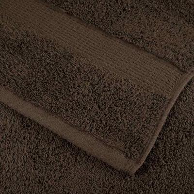 8-delige Handdoekenset SOLUND 600 g/m bruin