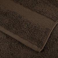 8-delige Handdoekenset SOLUND 600 g/m bruin - thumbnail