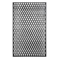 Deurrooster H:108 x B:67 Honingraat R 457 D - thumbnail