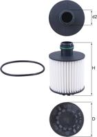 Oliefilter OX1171D - thumbnail