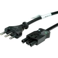 Bachmann 375.110 Aansluitkabel Stroom Zwart 3 m - thumbnail