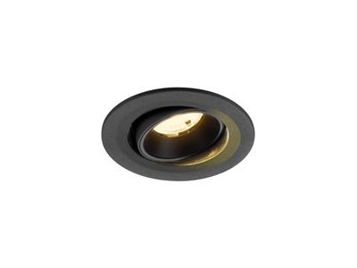 SLV InbouwspotNuminos Move S zwart 3000K - 55gr - 1009511