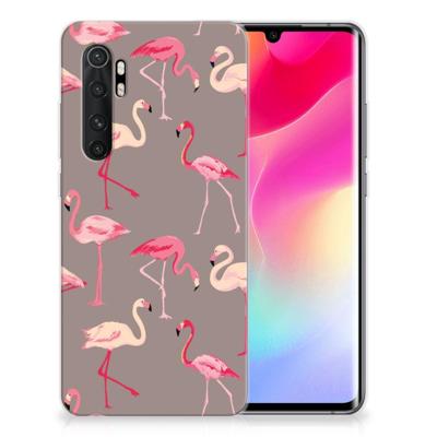 Xiaomi Mi Note 10 Lite | TPU Hoesje | Flamingo