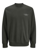 Jack & Jones Jprblachad Branding Sweat Crew Neck Ln Sweater Peat - thumbnail
