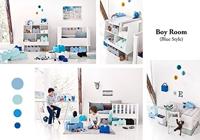 Room Copenhagen LEGO Brick Drawer 8 Licht blauw opbergdoos - thumbnail