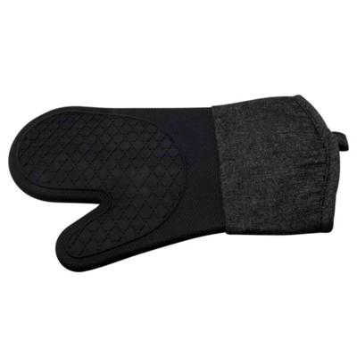 Ovenwant siliconen "Jeans zwart" 18x33cm