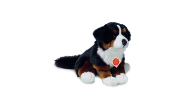 Pluchen Berner Sennenhond zittend 29 cm 3 kleuren TEDDY HERMANN meerkleurig