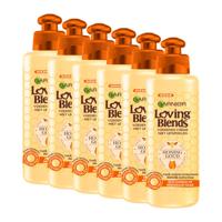 Garnier Loving Blends Honing Goud Leave-in Crème - 6x 200ml multiverpakking - thumbnail
