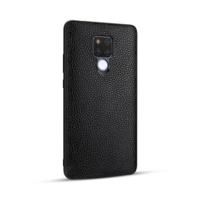 Voor Huawei mate 20/mate 20X Lychee graan cortex anti-Falling TPU mobiele telefoon shell beschermende case (zwart) - thumbnail