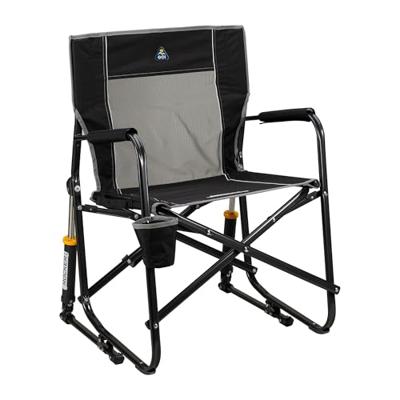 GCI Freestyle Rocker™ Campingstoel met schommelfunctie (zwart) - thumbnail