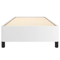 Bedframe kunstleer wit 100x200 cm - thumbnail