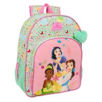 Schoolrugzak Disney Princess Bloom Groen Roze 33 x 42 x 14 cm - thumbnail