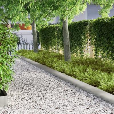 Tuin Grasperkafwerking 4 pcs Zilver 450 x 25 cm Tuin Grasperkafwerking 4 pcs Zilver 450 x 25 cm