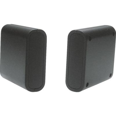 Strapubox 2412SW Universele behuizing 63 x 60 x 21 ABS Zwart 1 stuk(s)