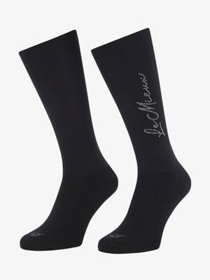 LeMieux Competition Sparkle socks zwart maat:m