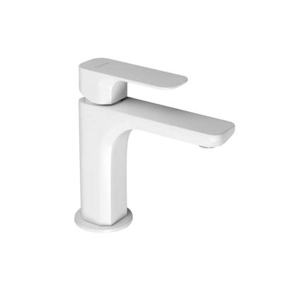 Wastafelmengkraan Sapho Spy 1-hendel Recht 16.7 cm Mat Wit Sapho