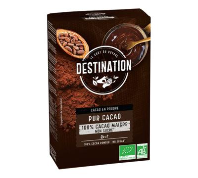 Destination Destination Cacao 100% Mager 10-12% Bio (250g) Destination Destination Cacao 100% Mager 10-12% Bio (250g)