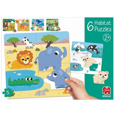 Set van 6 Puzzels Diset