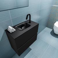 MONDIAZ ADA 60cm toiletmeubel urban. LEX wastafel urban midden 1 kraangat - thumbnail