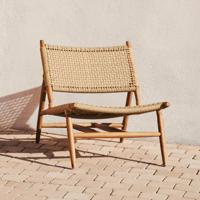 Kave Home Fauteuil 'Codolar' Teakhout - thumbnail