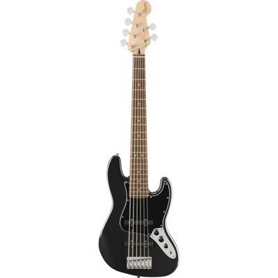 Squier Affinity Series Jazz Bass VI IL Black Metallic 6-snarige elektrische basgitaar