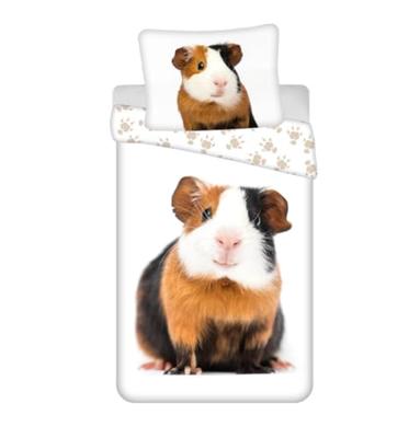 Sweet Home dekbedovertrek cavia 140 x 200 cm - 70 x 90 cm - Katoen Sweet Home dekbedovertrek cavia 140 x 200 cm - 70 x 90 cm - Katoen
