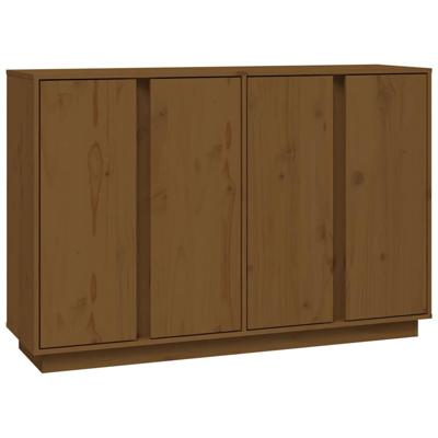 Dressoir 120x35x80 cm massief grenenhout honingbruin Dressoir 120x35x80 cm massief grenenhout honingbruin