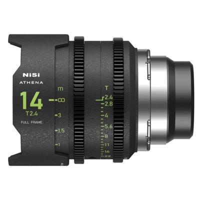 NiSi 14mm T2.4 (PL-mount) ATHENA PRIME full frame cinema lens