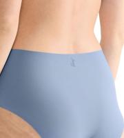 Sloggi Zero Feel taille slip dames 2.0 - High waist - Hoge naadloze dames onderbroek - Katoenen kruisje - Schijnt niet door - Zwart - Huidskleur - Donkerblauw - thumbnail