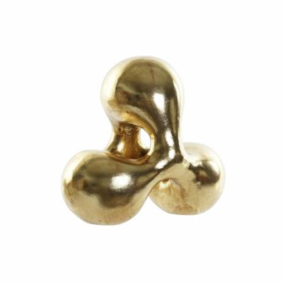 Decoratieve figuren DKD Home Decor 28,5 x 18 x 26 cm Abstract Gouden