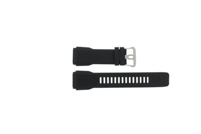 Horlogeband Casio WSD-F30 / 10580335 Kunststof/Plastic Zwart 23mm