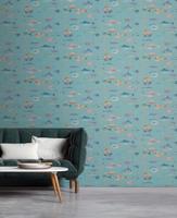 AS Creation PintWalls II - Blauw - 396963 - thumbnail