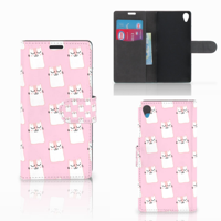 Sony Xperia Z3 | Telefoonhoesje | Met pasjeshouder | Sleeping Cats - thumbnail