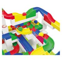 Hubelino knikkerbaan kiga scholenset bouwdoos, 352dlg - thumbnail