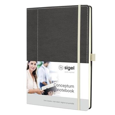 Sigel SI-CO696 Notitieboek Conceptum A4 Punt-Gelijnd Grijs/Wit Sigel SI-CO696 Notitieboek Conceptum A4 Punt-Gelijnd Grijs/Wit