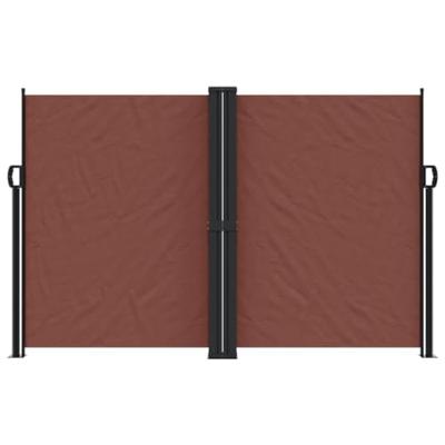 VidaXL Windscherm uittrekbaar 160x1200 cm bruin VidaXL Windscherm uittrekbaar 160x1200 cm bruin