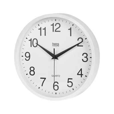 Teesa Wandklok Ø25cm wit
