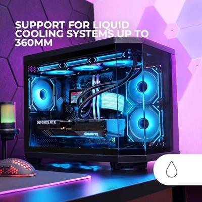 ATX Semi-toren BehuizingMars Gaming MC3TCOREM Zwart