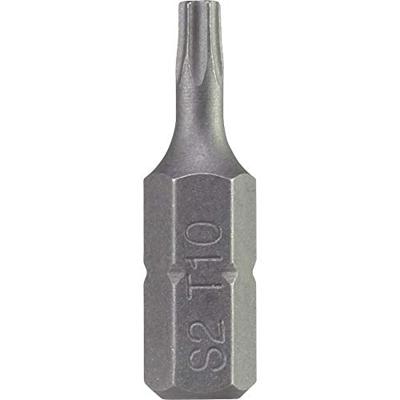 50 stuk(s) T 10 T-bit TOOLCRAFT S2-staal
