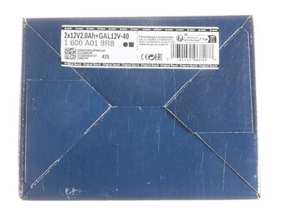 Bosch Professional Starterset 2x GBA 12V Accu 2.0Ah + Snellader GAL 12V-40 - 1600A019R8