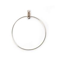 Vaessen Creative • oorhanger 35mm 6pcs zilver - thumbnail