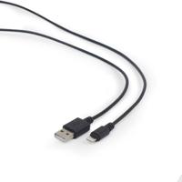 Gembird CC-USB2-AMLM-1M Lightning-kabel Zwart - thumbnail