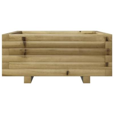 Plantenbak 60x60x26,5 cm gempregneerd grenenhout Plantenbak 60x60x26,5 cm gempregneerd grenenhout