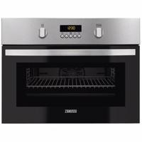 Zanussi ZNF44X Elektrische oven 43 l Zwart, Roestvrijstaal - thumbnail